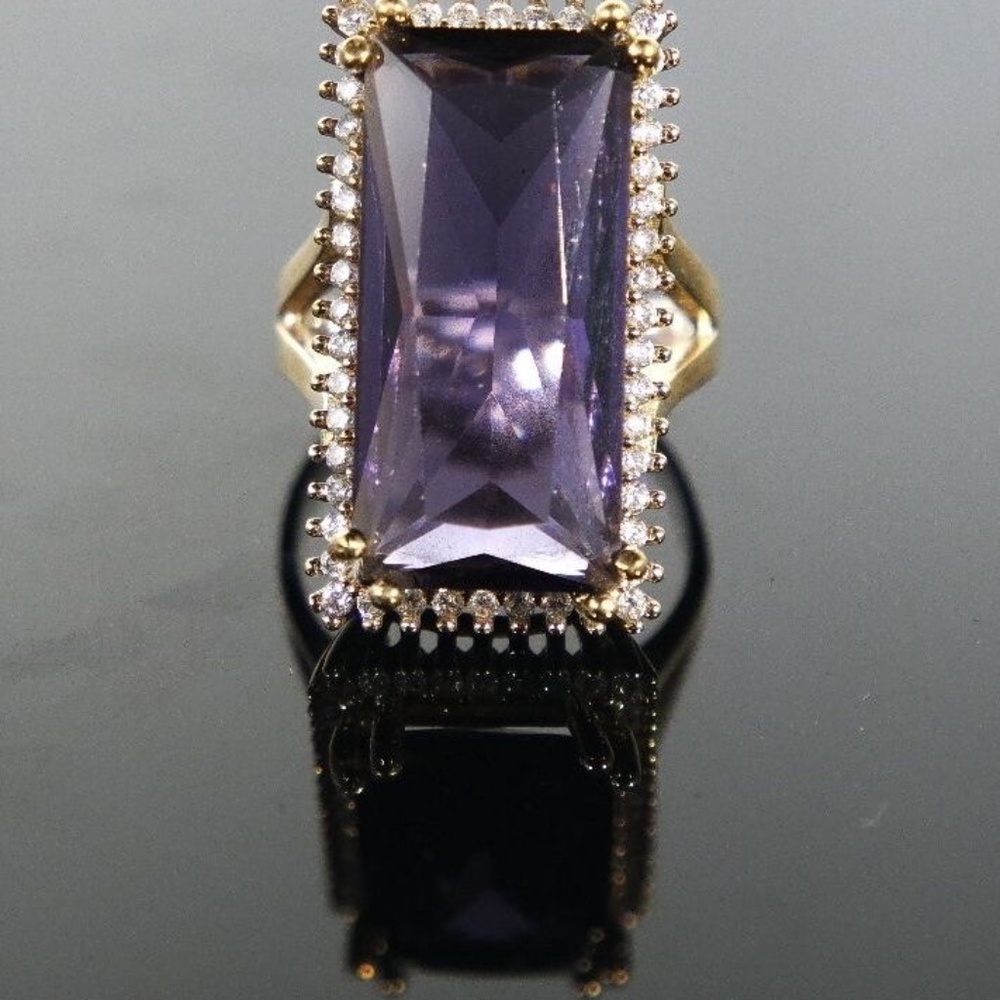925 Sterling Silver Handmade Turkish Amethyst
